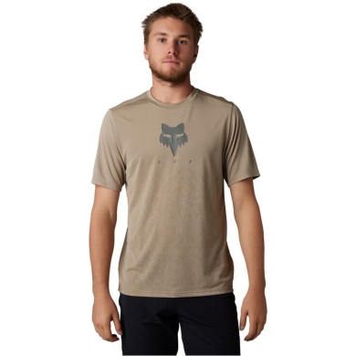 Koszulka rowerowa Fox Ranger TruDri beżowa