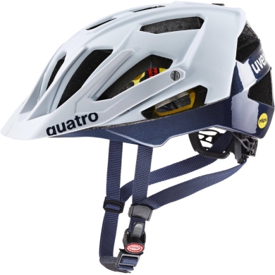 Kask rowerowy Uvex Quatro cc MIPS biało-niebieski