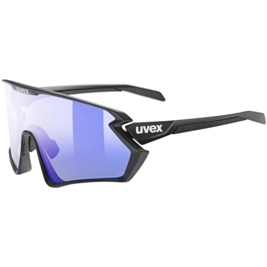 Okulary Uvex sportstyle 231 2.0 V czarno-niebieskie
