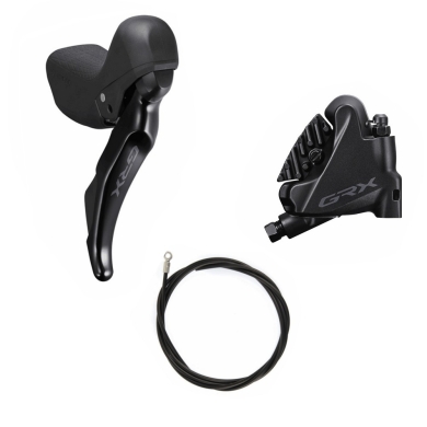 Klamkomanetka Shimano GRX ST-RX400-P + zacisk