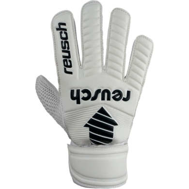 Rękawice bramkarskie Reusch Legacy Arrow Solid Junior białe