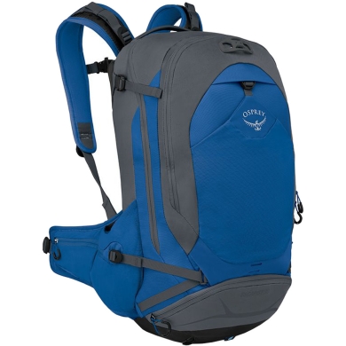 Plecak rowerowy Osprey Escapist 30 niebiesko-szary