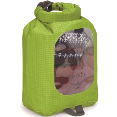 Worek turystyczny Osprey Ultralight Dry Sack Window limonkowy