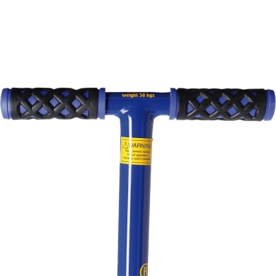 Pogo stick QU-AX 50 kg niebieski