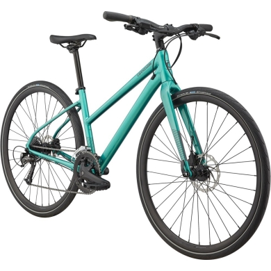 Rower crossowy damski Cannondale Quick 3 Remixte turkusowy