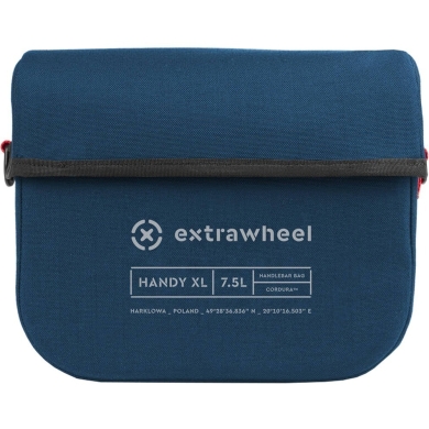 Torba na kierownicę Extrawheel Handy Premium niebieska