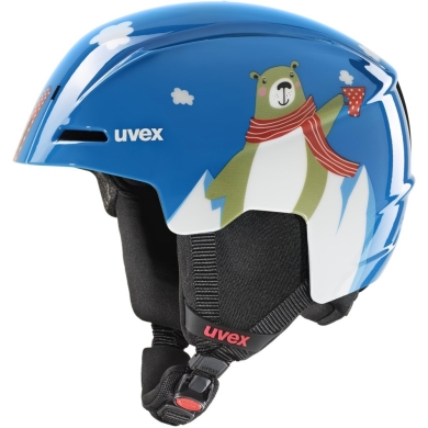 Kask narciarski Uvex Viti niebieski