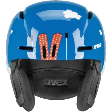 Kask narciarski Uvex Viti niebieski