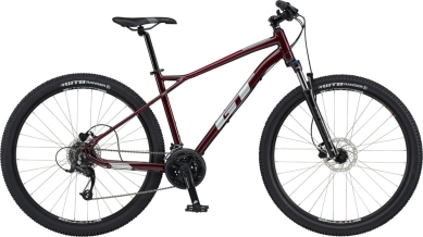Rower MTB GT Aggressor 27.5" Expert Shimano burgundowy