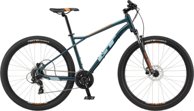 Rower MTB GT Aggressor 29" Expert Microshift zielony