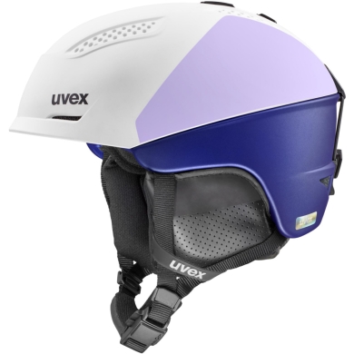 Kask narciarski Uvex Ultra Pro WE biało-fioletowy