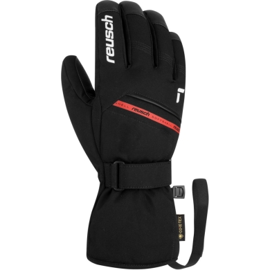 Rękawice narciarskie Reusch Morris Gore-Tex czarno-czerwone