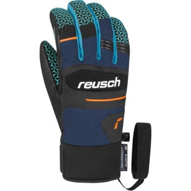Rękawice narciarskie Reusch Scorpion R-TEX XT granatowo-pomarańczowe