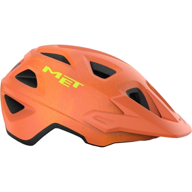 Kask rowerowy MET Eldar pomarańczowy