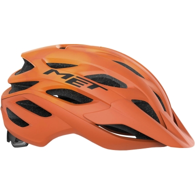 Kask rowerowy MET Veleno pomarańczowy