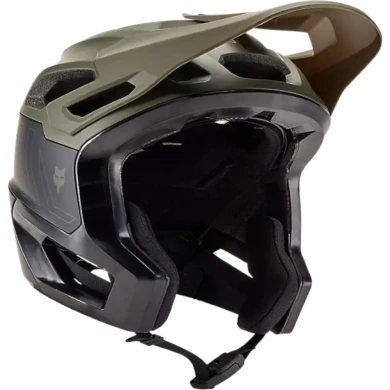 Kask rowerowy Fox Dropframe Pro RUNN MIPS oliwkowy
