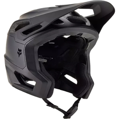 Kask rowerowy Fox Dropframe Pro czarny mat 2024