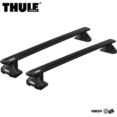 Bagażnik dachowy Thule Wingbar Evo Skoda Citigo 5-dr Hatchback 12- dach normalny srebrny