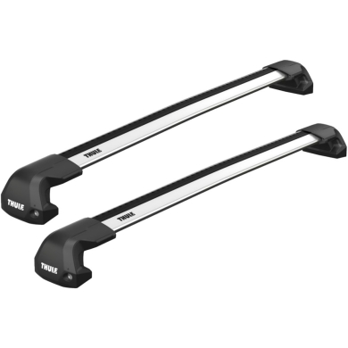 Bagażnik dachowy Thule Wingbar Edge Subaru Impreza 5-dr Hatchback 23- fabryczne punkty srebrny