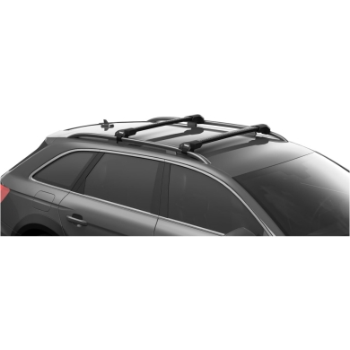 Bagażnik dachowy Thule Wingbar Edge Volkswagen Caddy Maxi Life 5-dr MPV 16-20 relingi czarny