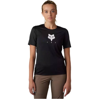 Koszulka rowerowa damska Fox Lady Ranger TruDri czarna 2024