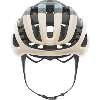 Kask rowerowy Abus AirBreaker białozłoty