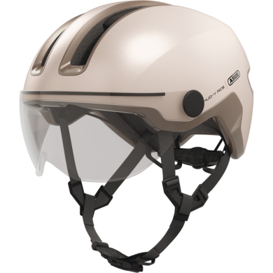 Kask rowerowy Abus HUD-Y ACE champagne gold