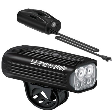 Zestaw Lezyne Mega Drive 2400+ & Infinite Light Power Pack+