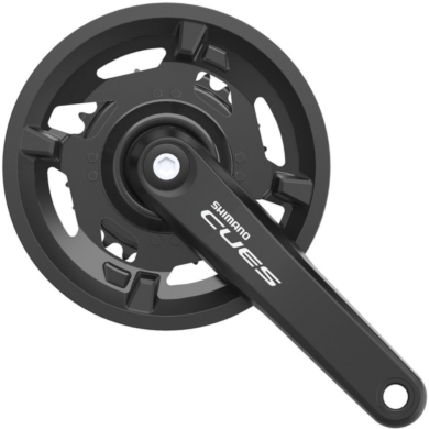 Mechanizm korbowy Shimano CUES FC-U4010-2 (z osłoną)
