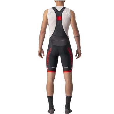 Spodenki rowerowe Castelli Competizione Kit czarno-czerwone