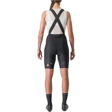 Spodenki rowerowe damskie Castelli Espresso W DT czarne