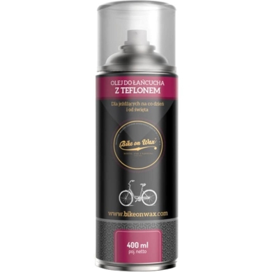 Olej do łańcucha Bike on Wax z PTFE (aerozol)