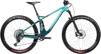 Rower MTB Accent Super Hero Carbon SLX błękitny
