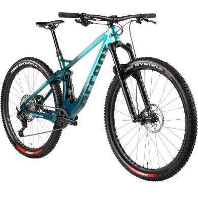 Rower MTB Accent Super Hero Carbon SLX błękitny