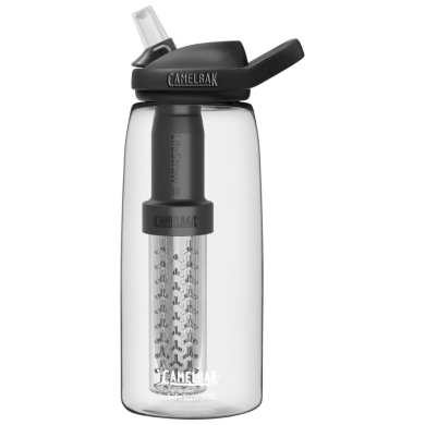 Butelka Camelbak Eddy+ z filtrem LifeStraw bezbarwna