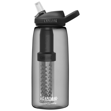 Butelka Camelbak Eddy+ z filtrem LifeStraw szara