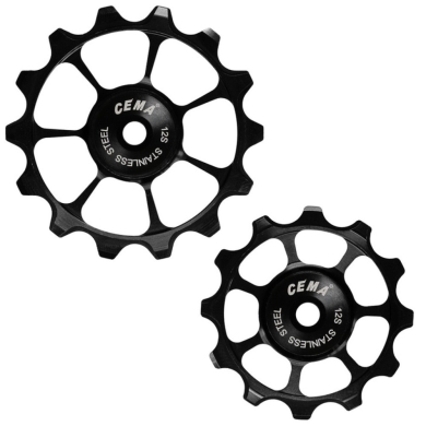 Kółka przerzutki CEMA Shimano 12s stalowe