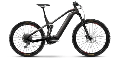Rower elektryczny Haibike AllMtn 2 czarno-czerwony
