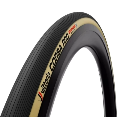 Opona zwijana Vittoria Corsa PRO G2.0 TLR czarno-beżowa