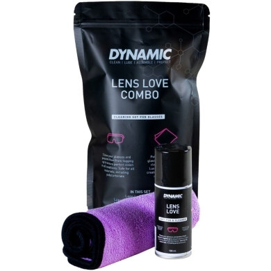 Zestaw do czyszczenia okularów Dynamic Bike Care Lens Love Combo