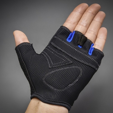 Rękawiczki krótkie dziecięce GripGrab X-Trainer niebieskie