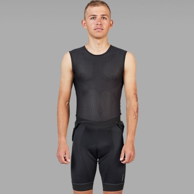 Podkoszulek bez rękawów GripGrab Ultralight Mesh czarny
