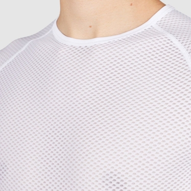 2-Pack podkoszulek z krótkim rękawem GripGrab Ultralight Mesh biały
