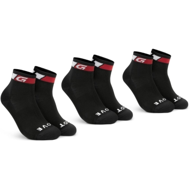 3-Pack skarpetek GripGrab Classic Low Cut Summer czarny