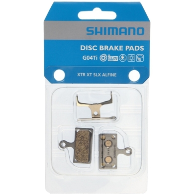 Okładziny hamulcowe Shimano G04TI-MX metaliczne