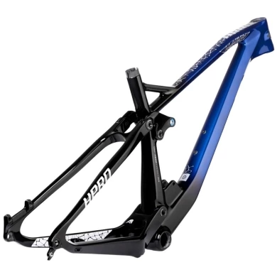 Rama MTB Accent Hero Carbon 29" czarno-niebieska