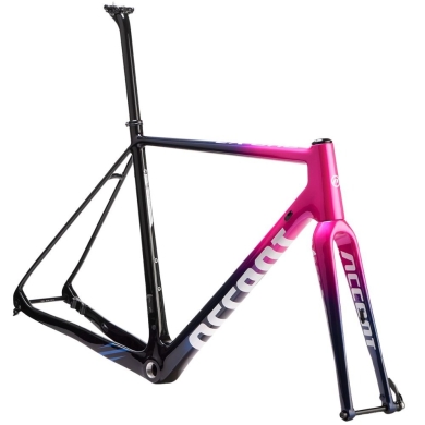 Rama przełajowa Accent CX-One Carbon różowa