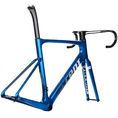 Rama szosowa Accent Cyclone Disc Carbon niebieska