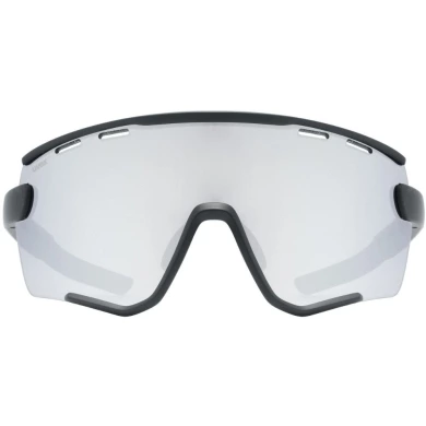 Okulary rowerowe Uvex Sportstyle 236 S Set czarno-srebrne