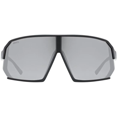 Okulary rowerowe Uvex Sportstyle 237 czarne (srebrne soczewki)